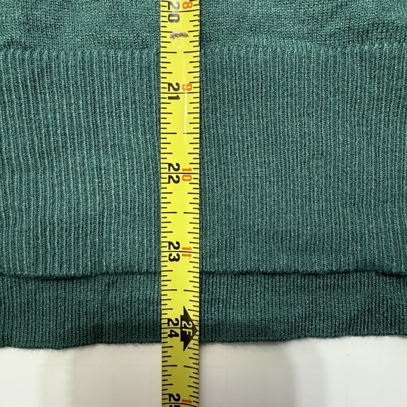 Rae Dunn Womens XL Sweater Pullover Crewneck Green Holiday  Christmas Cozy Soft - Picture 10 of 12